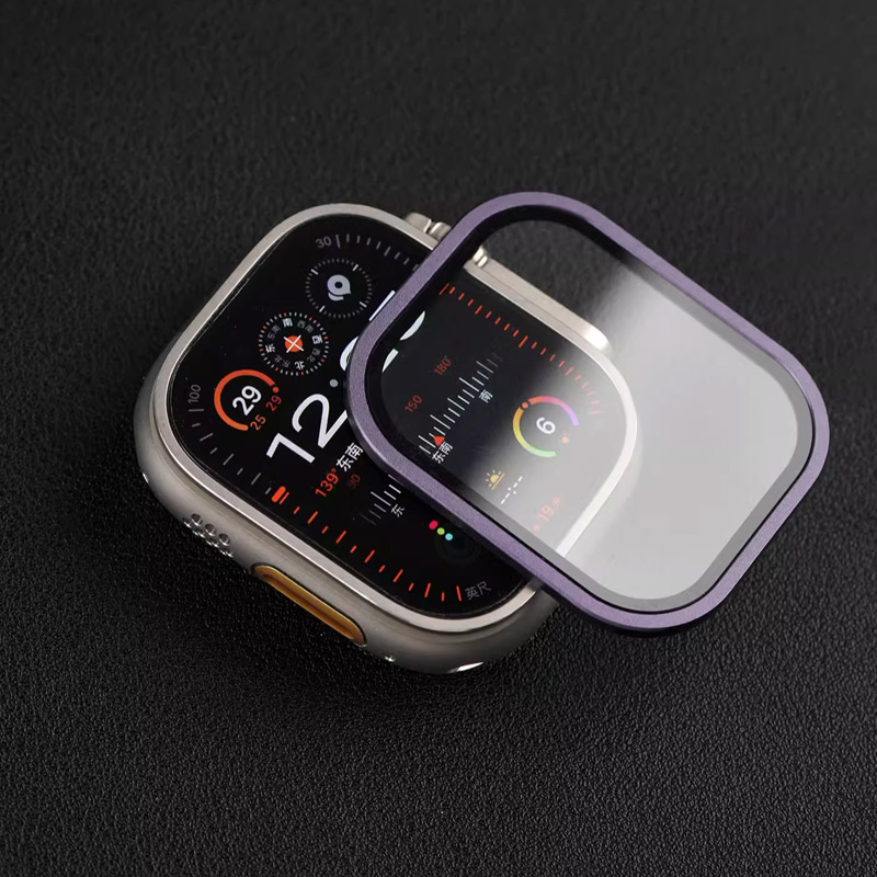 Apple Smartwatch Accessories - Vidrio templado para Apple Watch Ultra