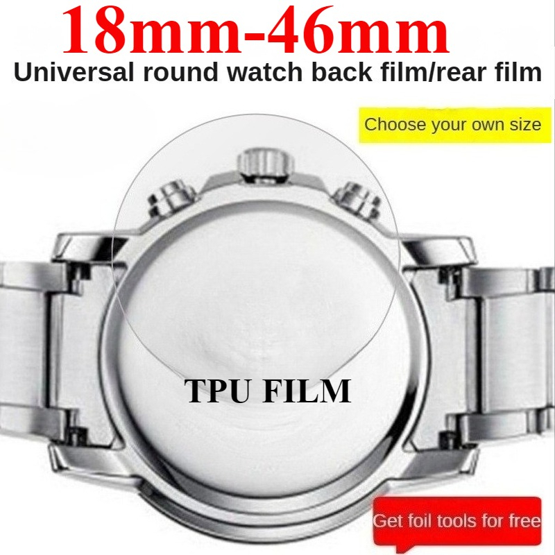 Smartwatch Accessories Inside - 3 Piezas de Película Protectora Redonda