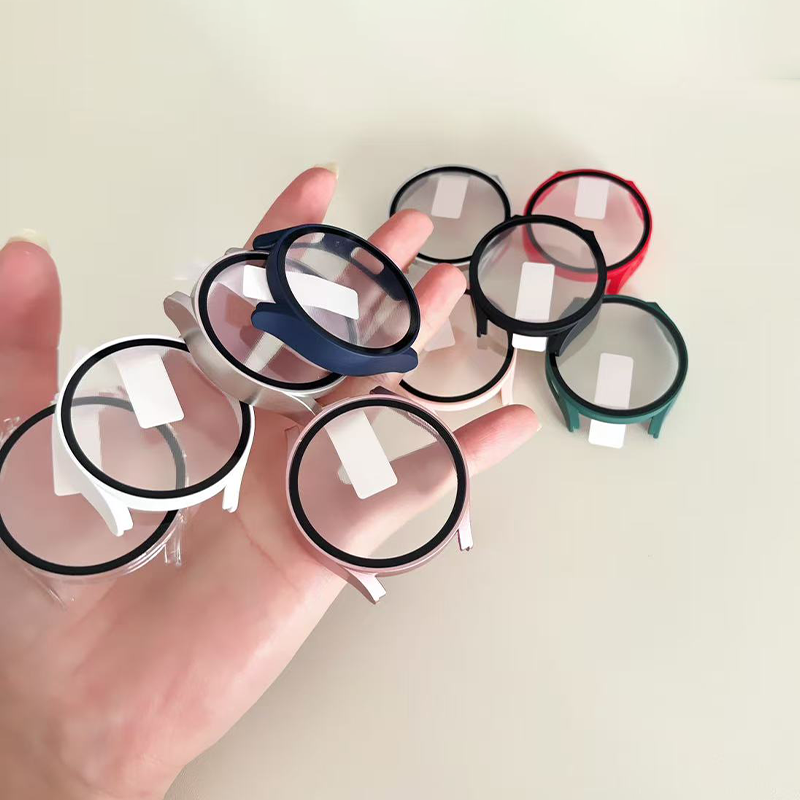 Samsung Smartwatch Accessories - Vidrio templado + funda para Samsung