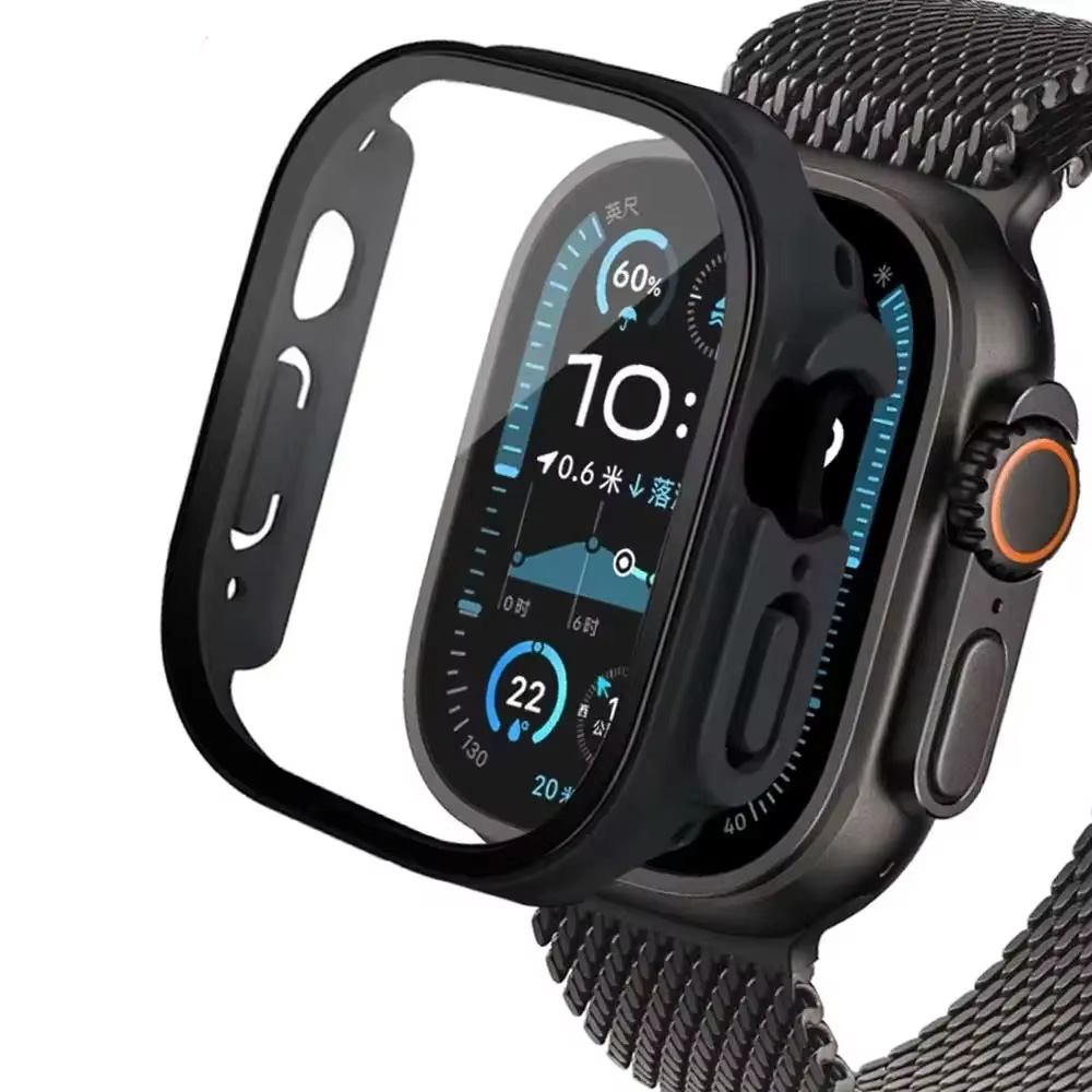Apple Smartwatch Accessories - Vidrio + funda para Apple Watch