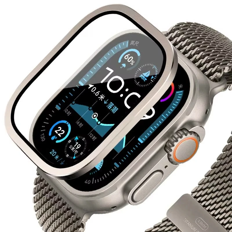 Apple Smartwatch Accessories - Vidrio templado para Apple Watch Ultra