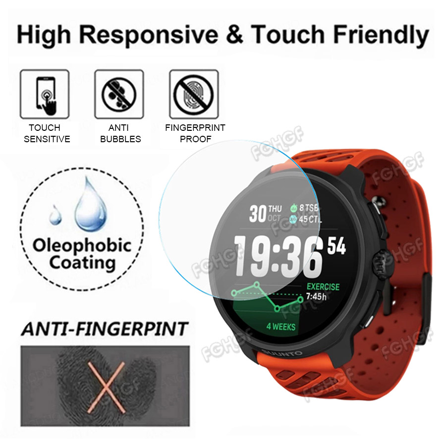 Smart Watch Accessories - Protector de película protectora de vidrio