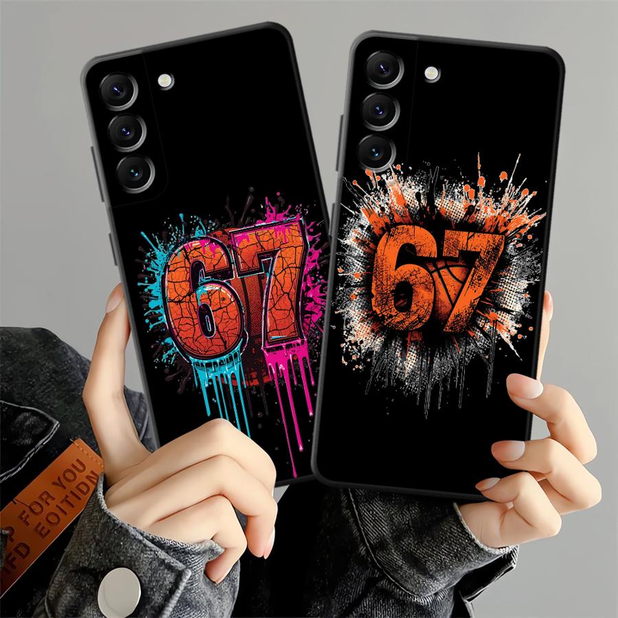 Samsung Galaxy A55 - Funda Graffiti Basketball 67 para Samsung