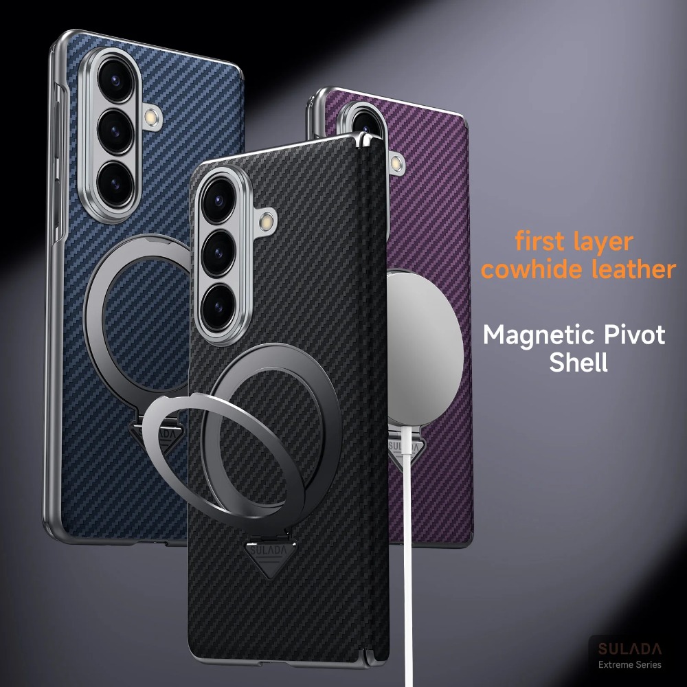 Magnetic Charging Stand - Funda de teléfono con soporte de