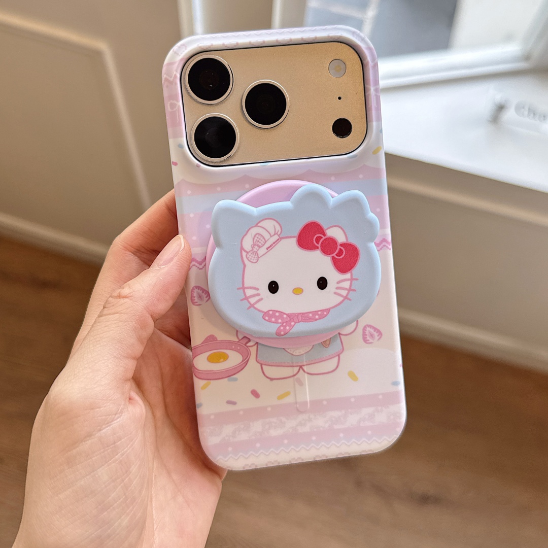 Magnetic Charging Stand - Funda Magnética con Diseño de Hello