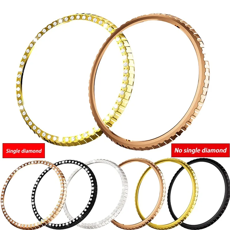 Samsung Smartwatch Accessories - Cubierta de bisel de Metal para