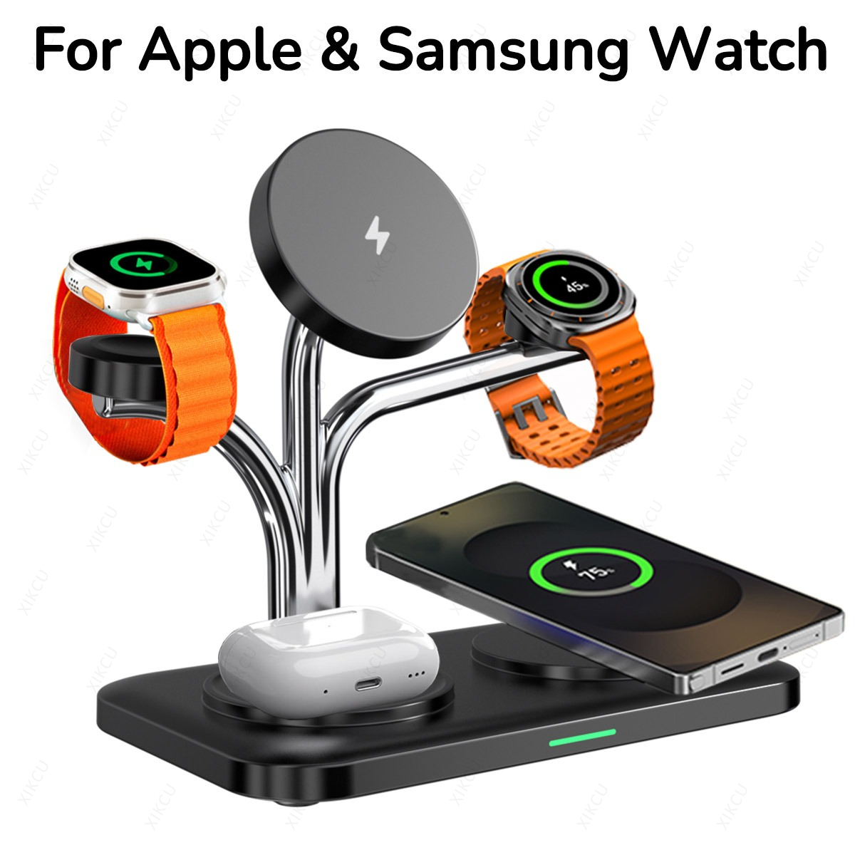 Watch Charger Cable - Cargador inalámbrico magnético 5 en 1,