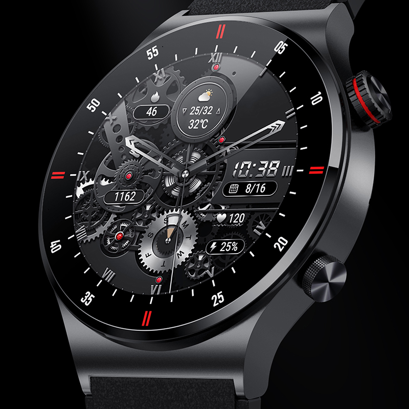 GPS ECG + PPG Bluetooth llamad - Smartwatch Faces reseña y precio