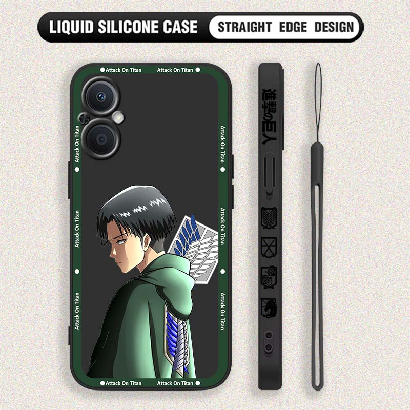 Funda de lujo Attack On Titan  - Oppo A78 reseña y precio