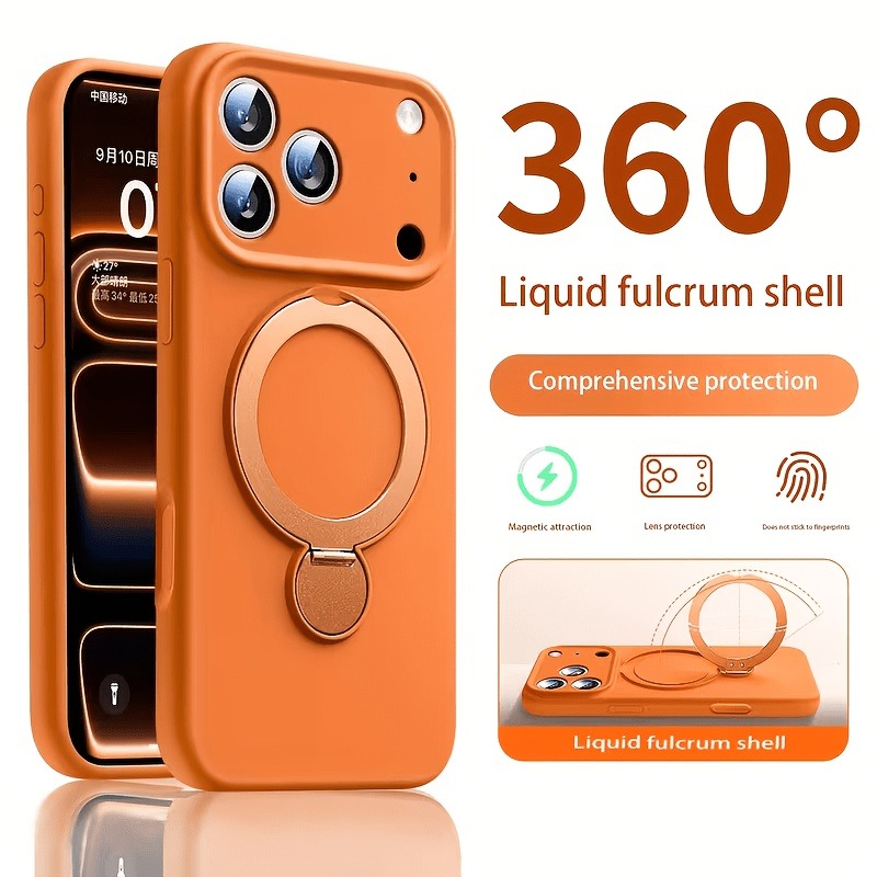 Funda de Silicona Líquida con  - Magnetic Charging Stand reseña y precio