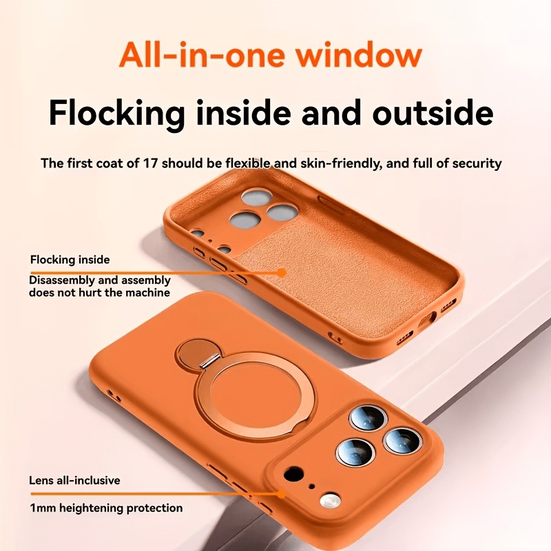 Funda de Silicona Líquida con  - Magnetic Charging Stand reseña y precio