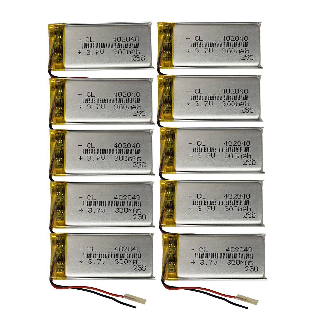 10 Uds 3,7 V 300mAh 402040 bat - Smartwatch Headset reseña y precio