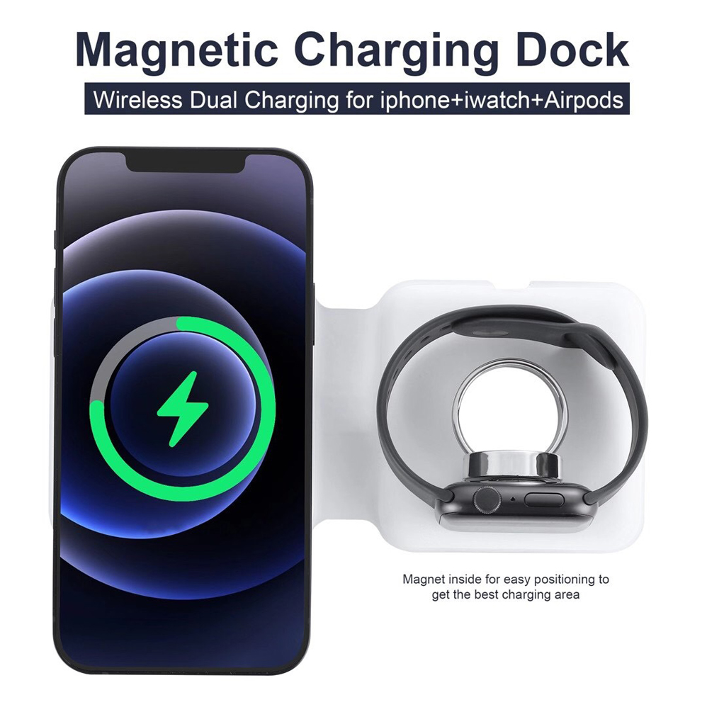 Magsafe Duo Base de carga inal - Smartwatch X reseña y precio