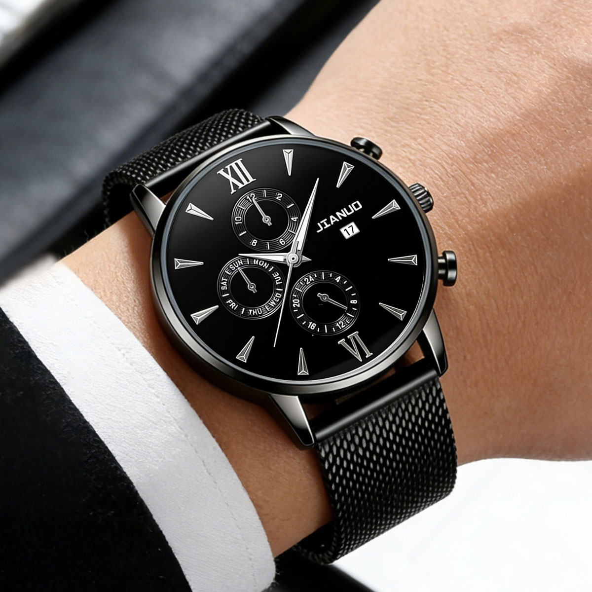 Reloj de Cuarzo Casual Moderno - Stainless Mesh Band reseña y precio
