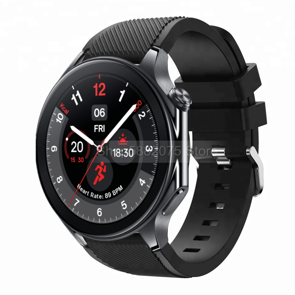 Correa de silicona de 22mm par - Smartwatch X reseña y precio