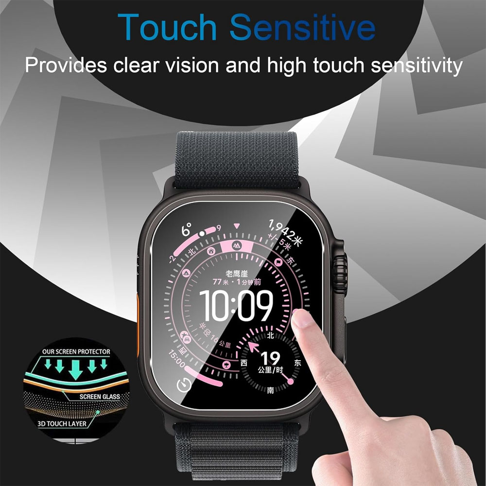 Vidrio templado para Apple Wat - Apple Smartwatch Accessories reseña y precio