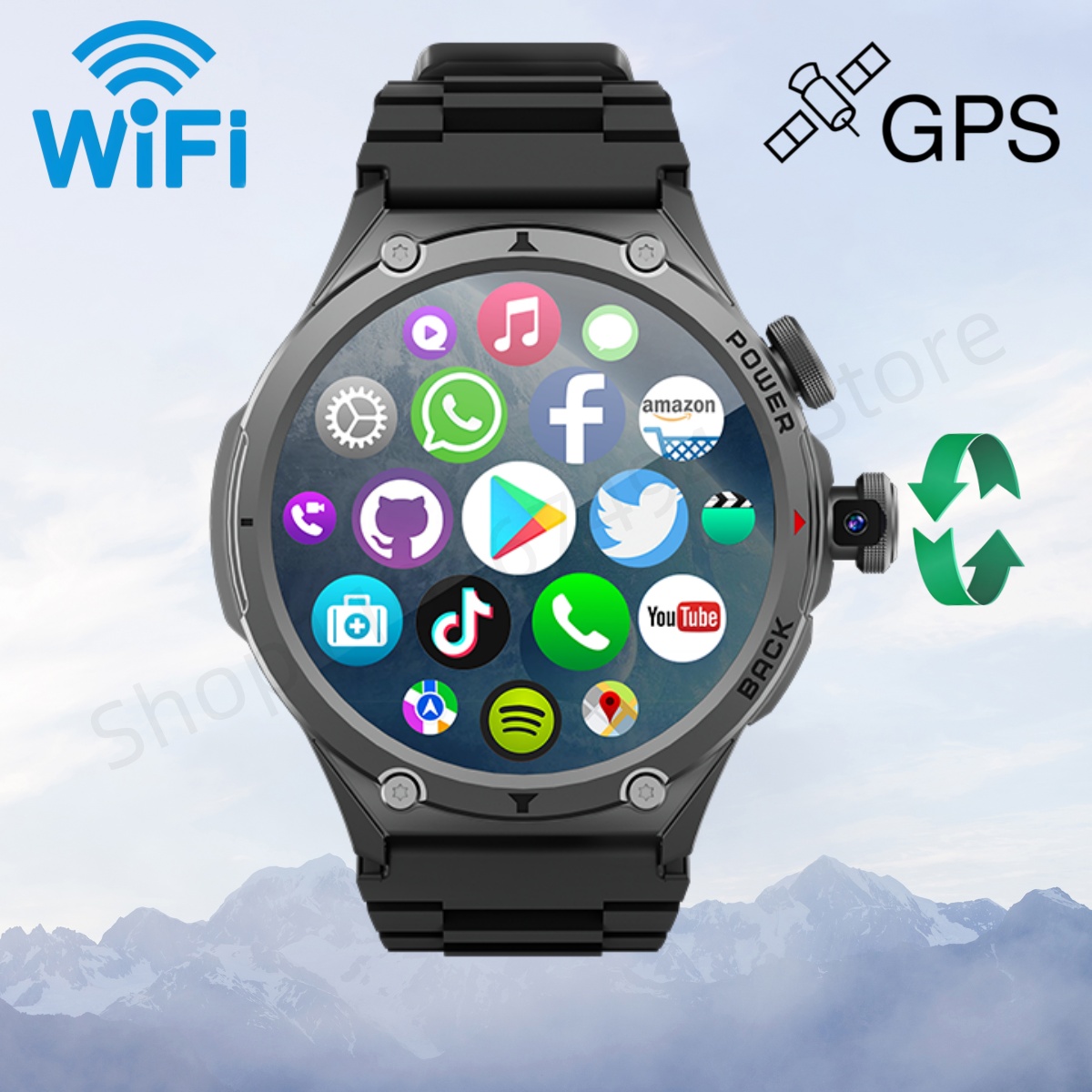 Reloj inteligente H12 4G LTE c - Smartwatch Store reseña y precio