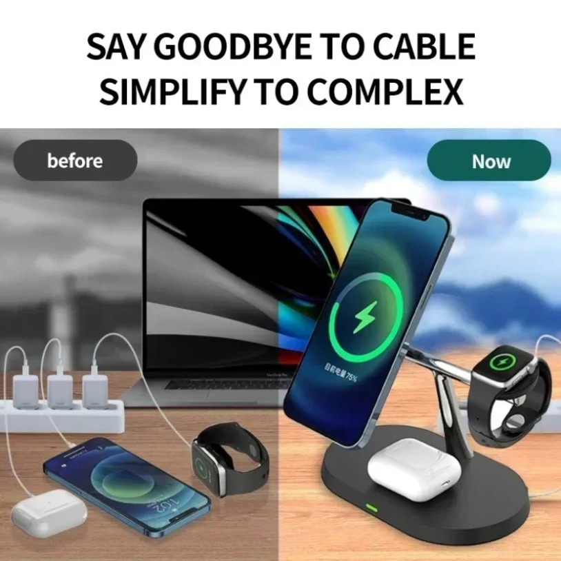 Base de Carga Inalámbrica Magn - Watch Charger Cable reseña y precio