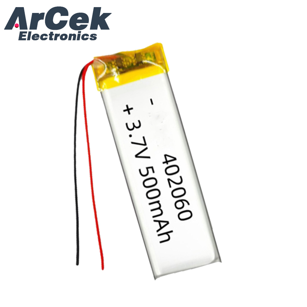 5 uds 3,7 V 500mAh 402060 Lipo - Smartwatch Headset reseña y precio