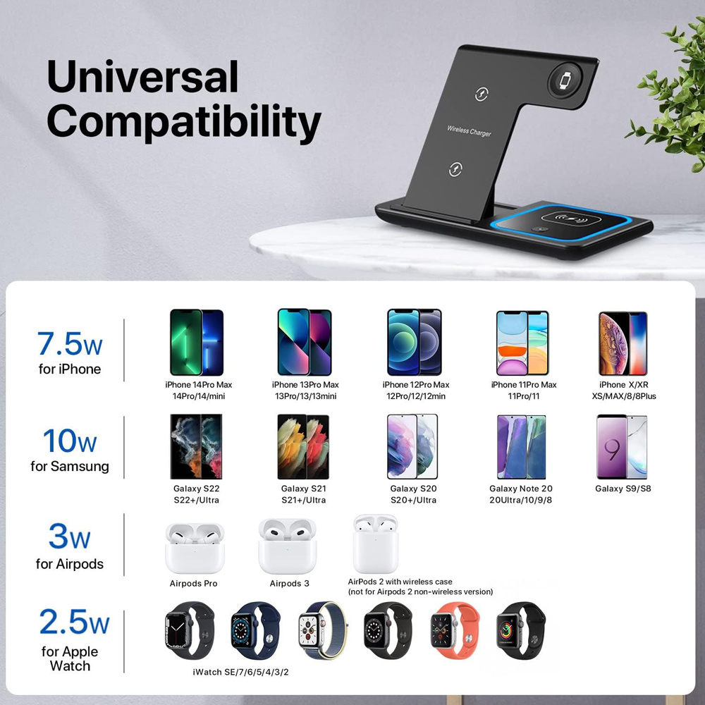 Soporte de carga inalámbrico 3 - Smartwatch Ac reseña y precio