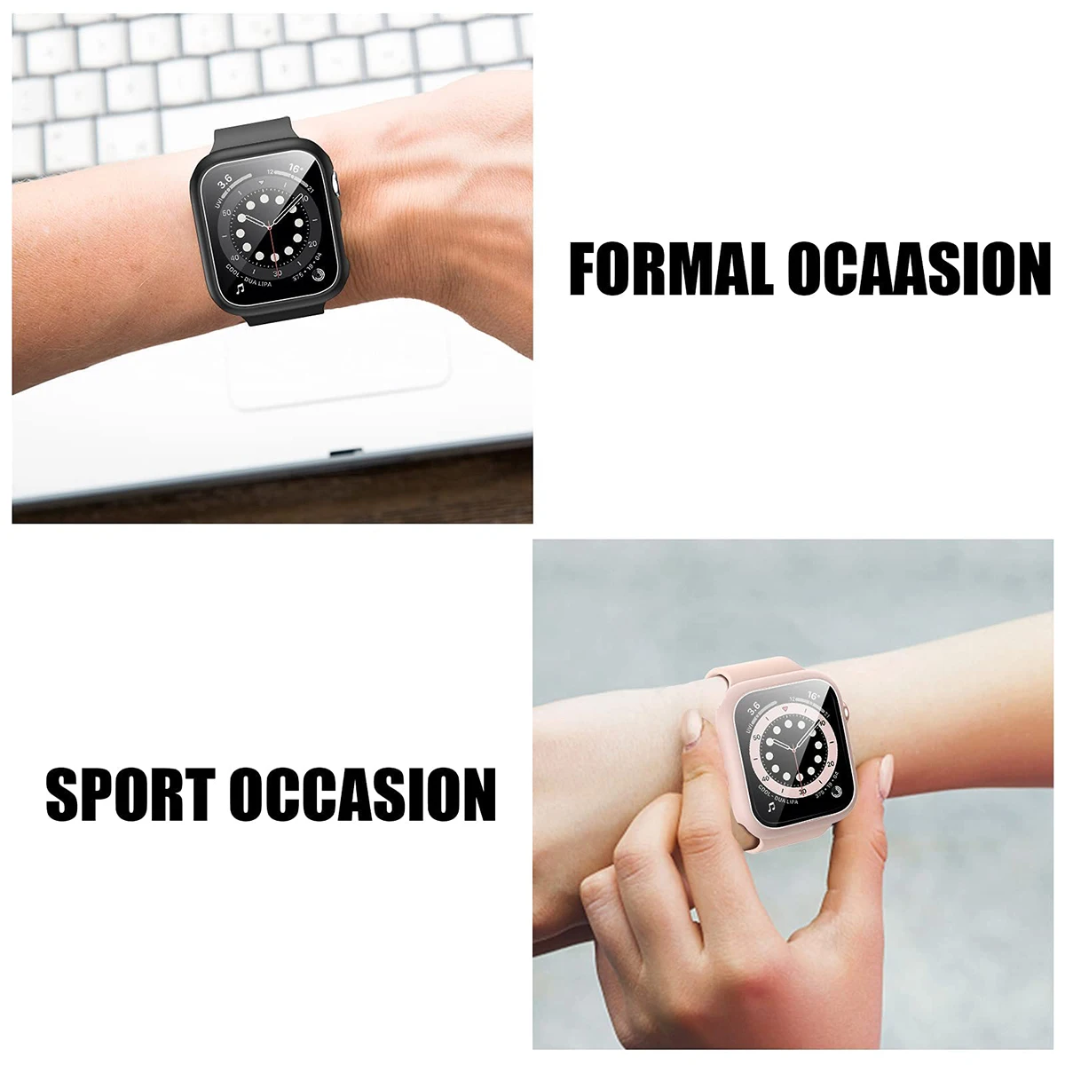 Protector de pantalla de crist - Apple Smartwatch Accessories reseña y precio