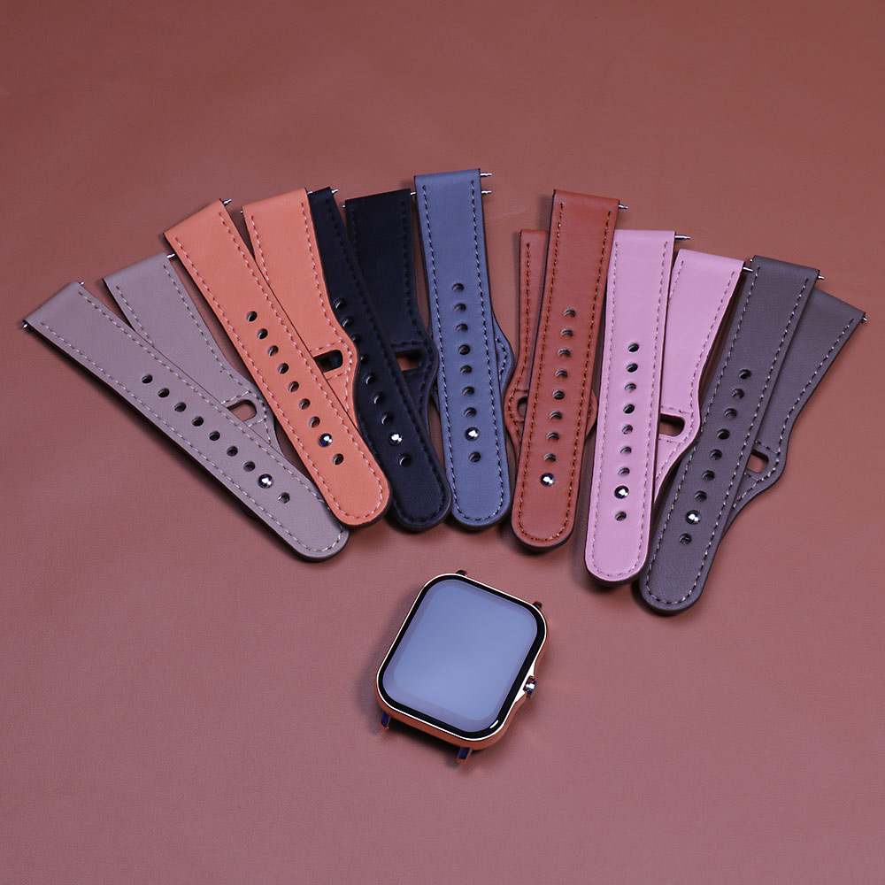 Correa de cuero para reloj Sam - Titan Smartwatch Accessories reseña y precio