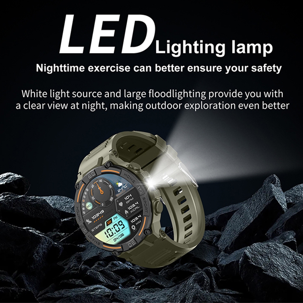 Reloj inteligente militar resi - Smartwatch Faces reseña y precio
