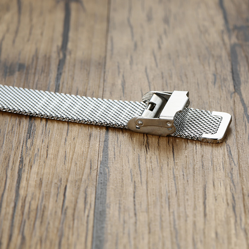 Pulsera clásica de acero inoxi - Stainless Mesh Band reseña y precio