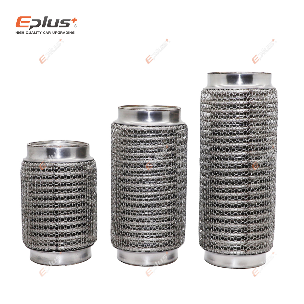 EPLUS-tubo de escape Universal - Stainless Mesh Band reseña y precio