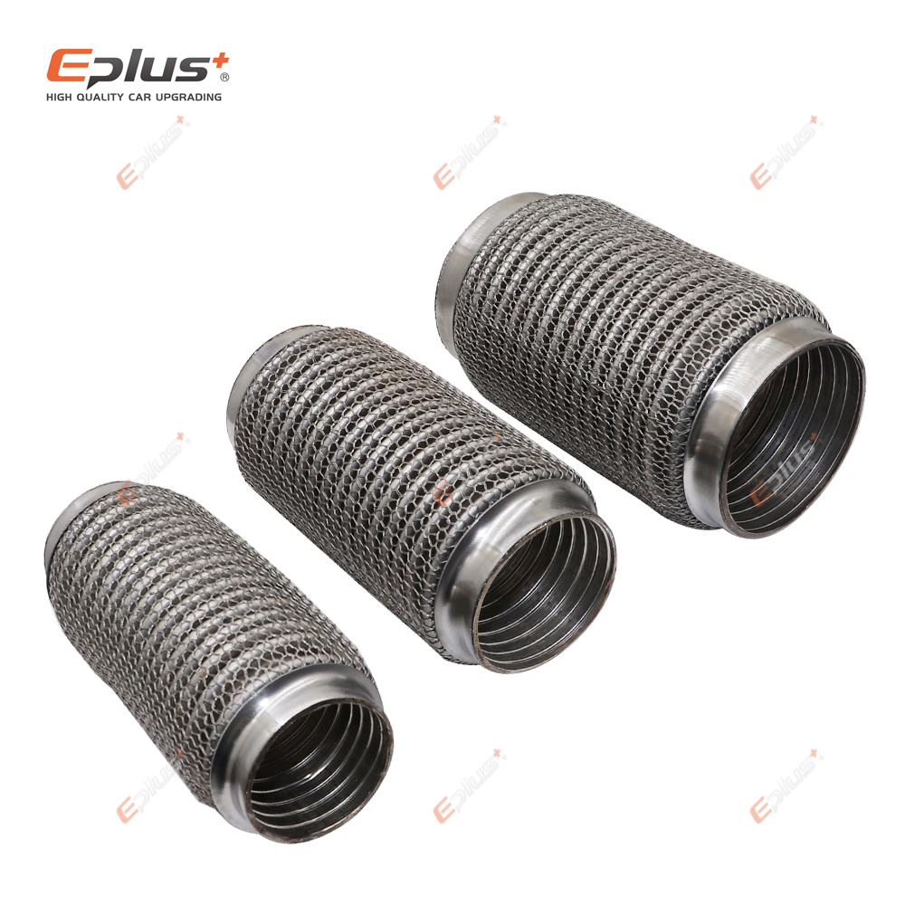 EPLUS-tubo de escape Universal - Stainless Mesh Band reseña y precio