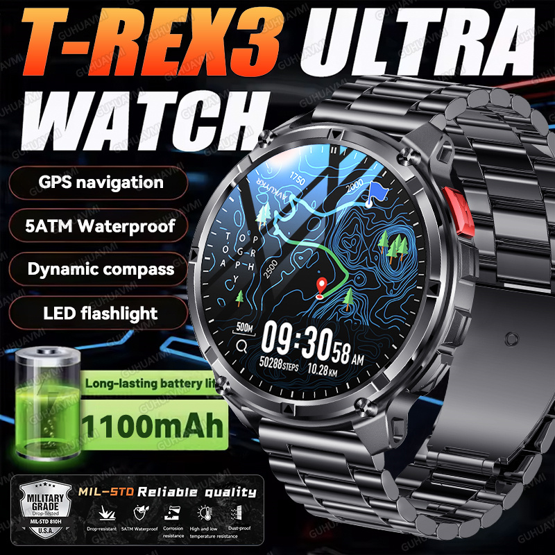 2026 nuevo T-Rex3 Ultra 1100Ma - Smartwatch Store reseña y precio