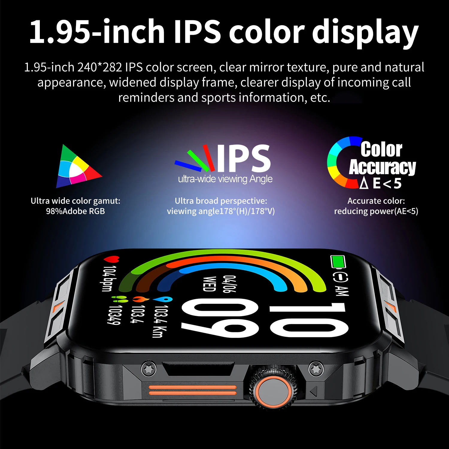 Reloj Inteligente Militar de L - Smartwatch Faces reseña y precio