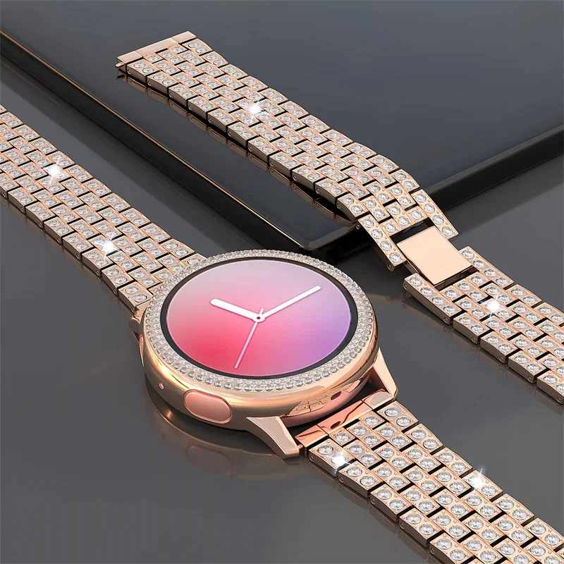 Correa de diamante para Samsun - Titan Smartwatch Accessories reseña y precio