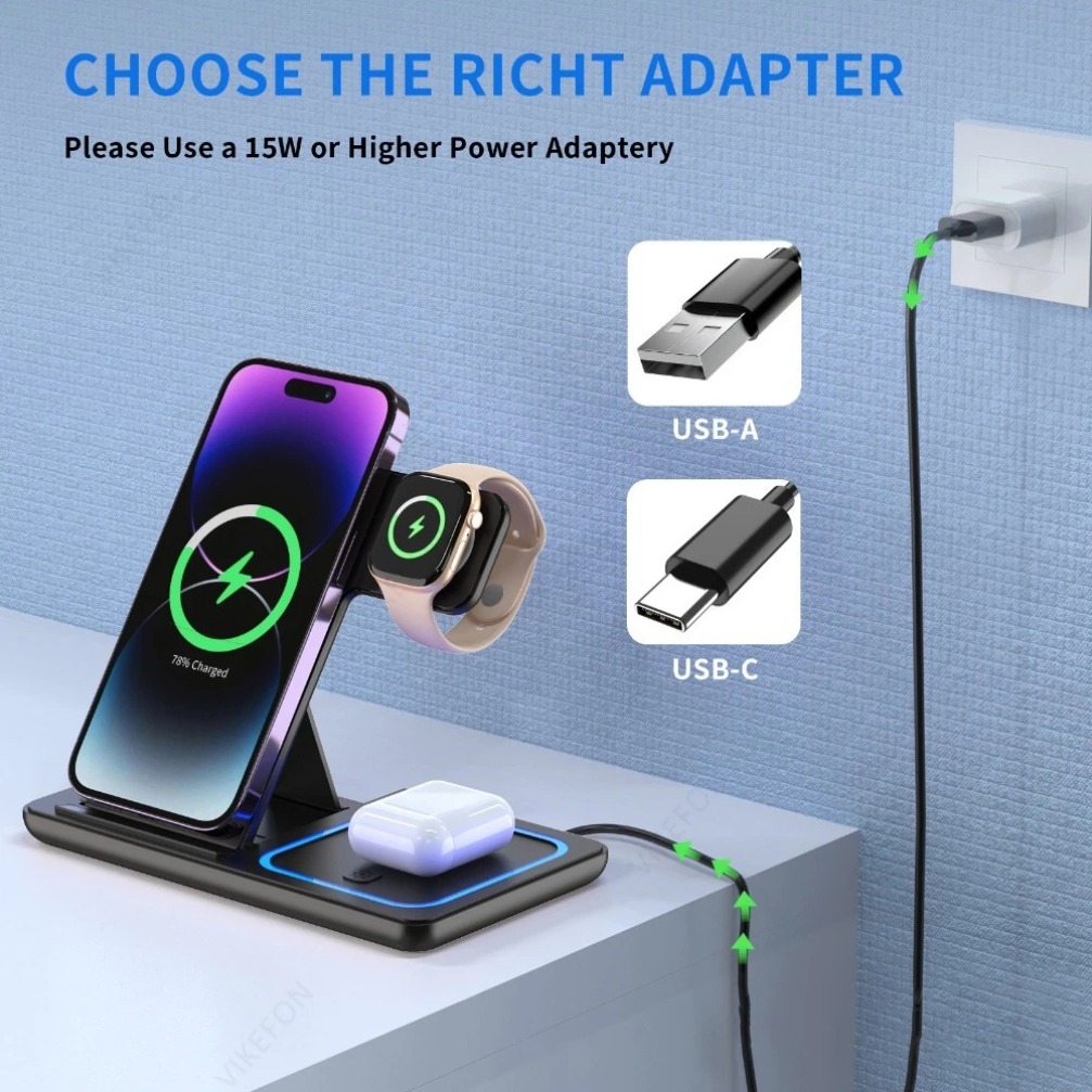 Estación de Carga Inalámbrica  - Watch Charger Cable reseña y precio