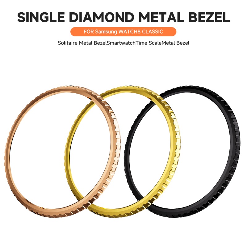 Cubierta de bisel de Metal par - Samsung Smartwatch Accessories reseña y precio