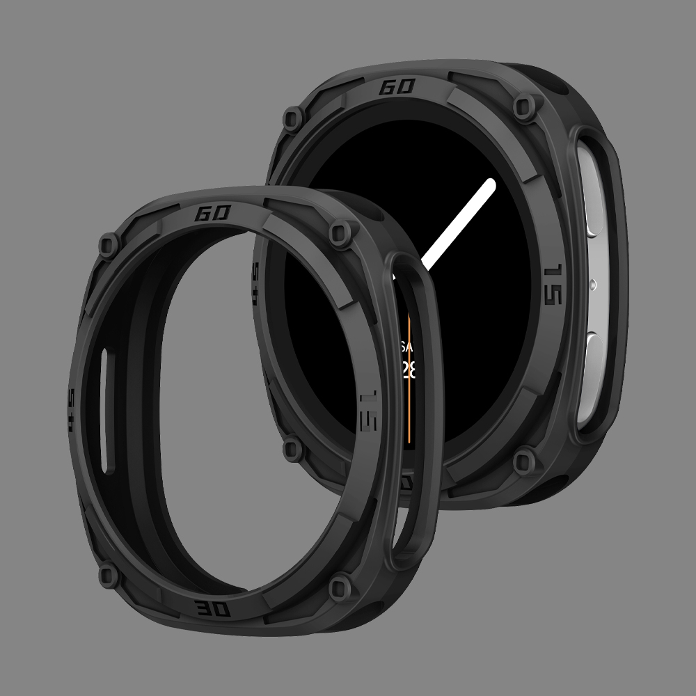 Funda con bisel resistente par - Samsung Smartwatch Accessories reseña y precio