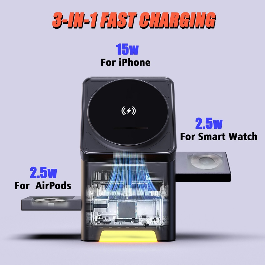 Cargador Inalámbrico Magnético - Smartwatch Ac reseña y precio