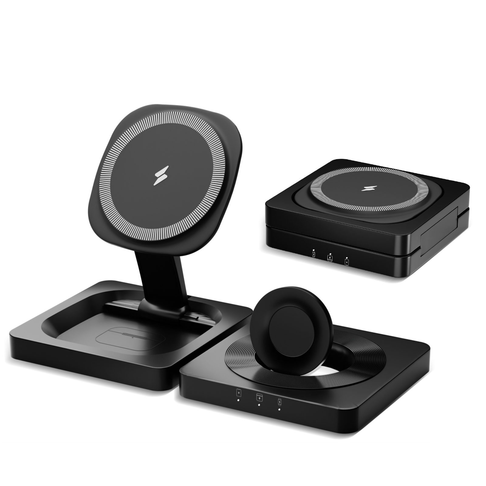 Cargador Inalámbrico 3 en 1 de - Smartwatch X reseña y precio